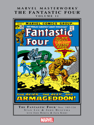 cover image of Marvel Masterworks: The Fantastic Four, Volume 11